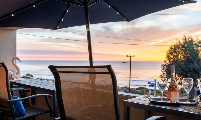 Sunset Cliffs House | Sunset Serenity On The Cliffs | Balcony| Oceanview