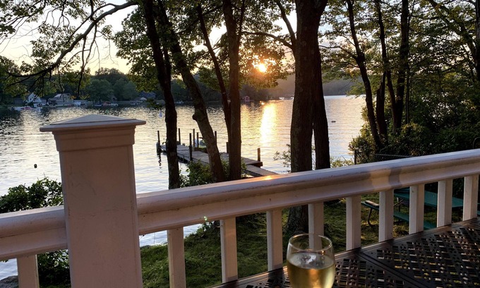 Sutton House | Sunset View Lake Front Home Rental