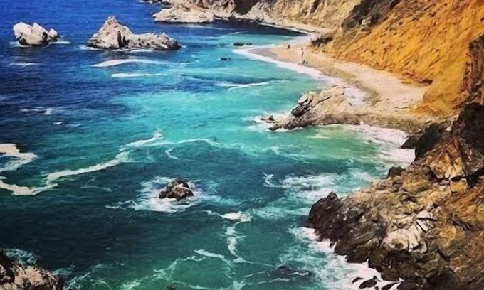 Pacific Grove House | Super Fun and Fabulous Home: Outdoor Fireplace, Jacuzzi, Ocean Views, Beach