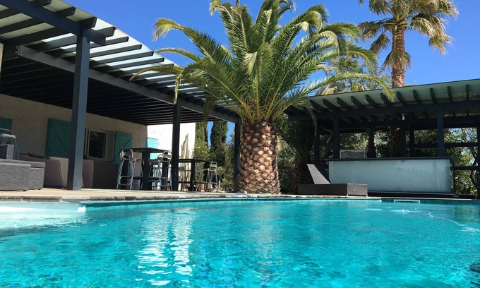 Vives Villa | Superb farmhouse in a beautiful green setting, breathtaking view of the Canigou