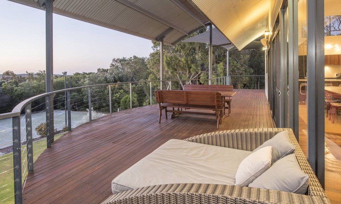 Yallingup House | Superb hilltop, secluded location set on eight acres & clear views to the coast.