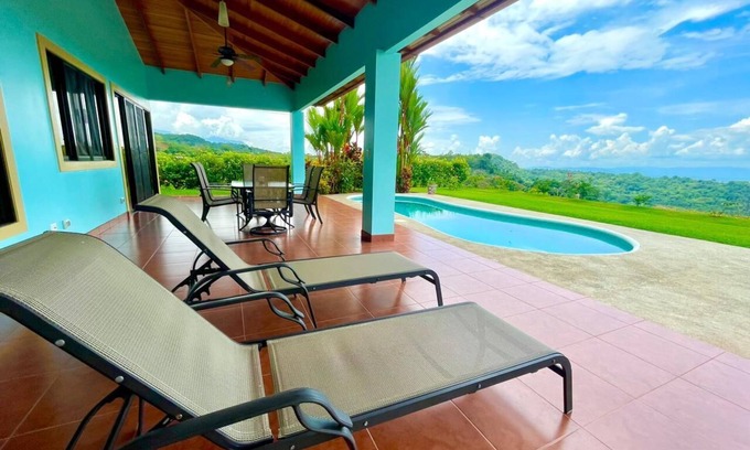 Chontales House | Sweeping ocean views, two-bedrooms, private pool, gated community, near golf, beaches