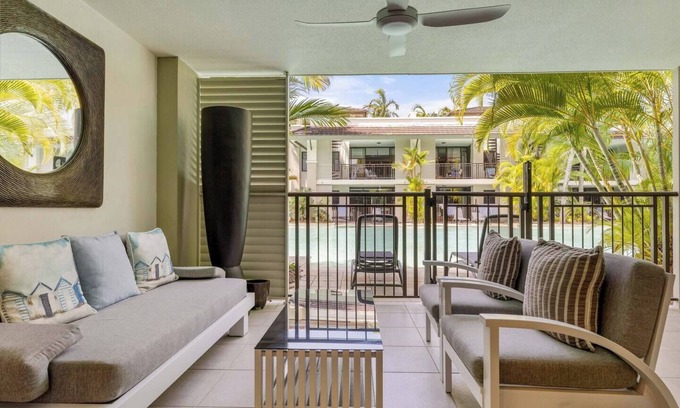 Port Douglas Apartment | Swim Out Escape at Temple Steps to Four Mile Beach