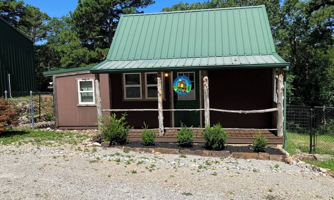 Eureka Springs Cabin | Talmage's 12 Acre Wood - The Cabin