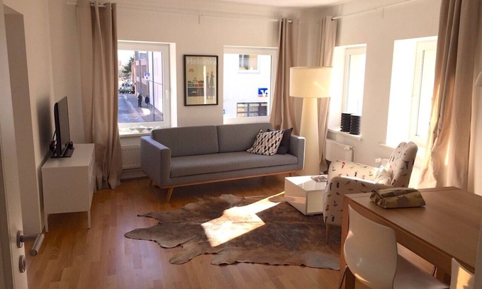 Zentrum Apartment | Tastefully furnished 65sqm apartment in a central location in Husum