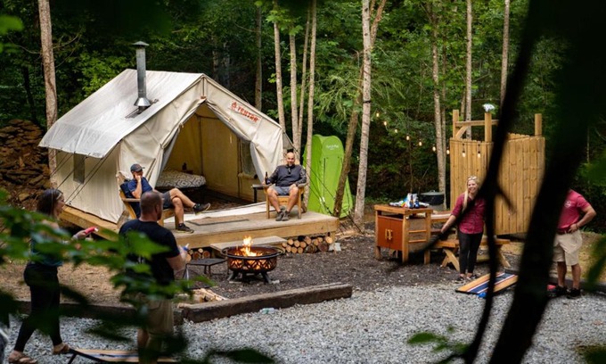 Englewood Other | Tentrr Signature - Olde English Farm Tent 2