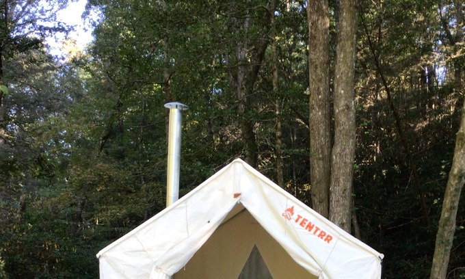 Turtletown RV Rental | Tentrr Signature Site - Wine Drops Creekside Camping #2 / McFarland Nights