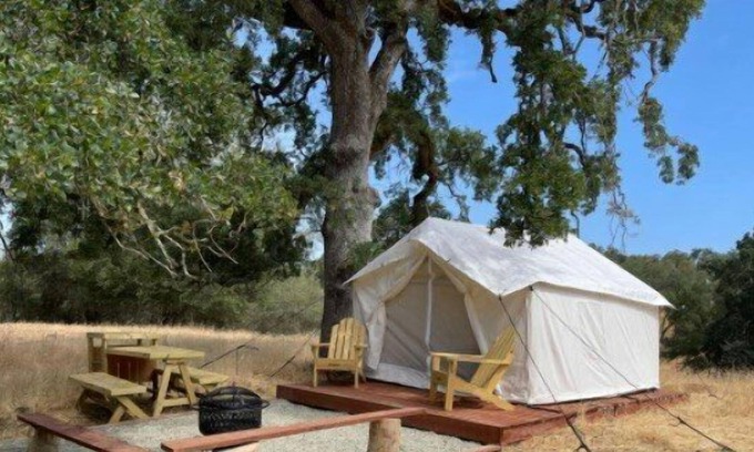 Drytown RV Rental | Tentrr Signature Site - Rancho Amador Site 1