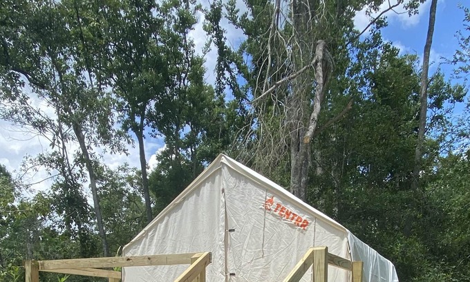 Springfield RV Rental | Tentrr State Park Site - Louisiana Tickfaw State Park - Pond View B - Single Cam