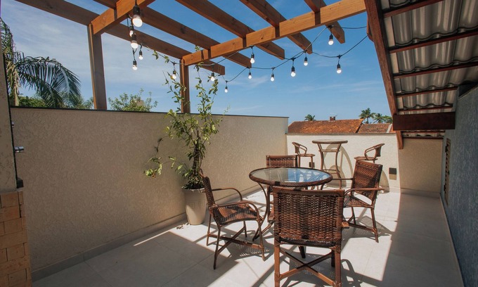 Itapoa Apartment | Terraço Vista Mar 150m da Praia em Itapoá QU4230