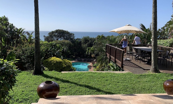 Blythedale Villa | Thatch By The Sea - specious beach house with pool and direct beach access