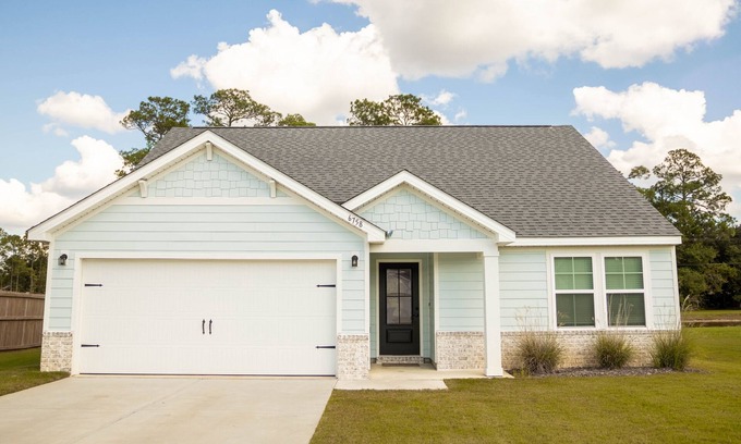 Gulf Hills House | The 15th Fairway Cottage - water view close to beach & downtown Ocean Springs!