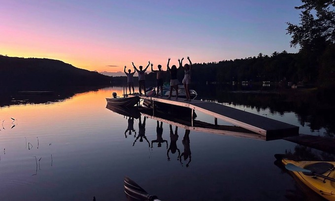 Union House | The Beach House on Shaws Pond - gorgeous new home directly on the water