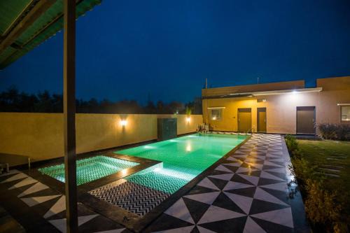 Dabok Villa | The Bliss Hushwood 2-BHK Villa With Private Pool, Lush Garden & Poolside Gazebo Pet-friendly