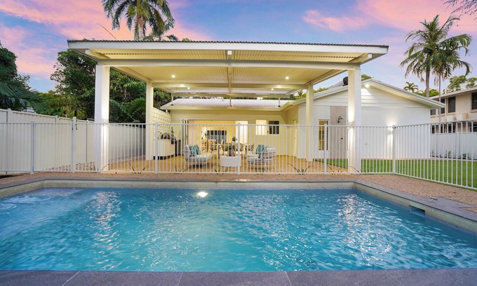 Nightcliff House | The Bougainvilia House - Beachside Tropical Retreat with Private Pool