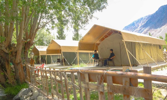 Hunder Cabin | The Brook Camp Hunder Nubra