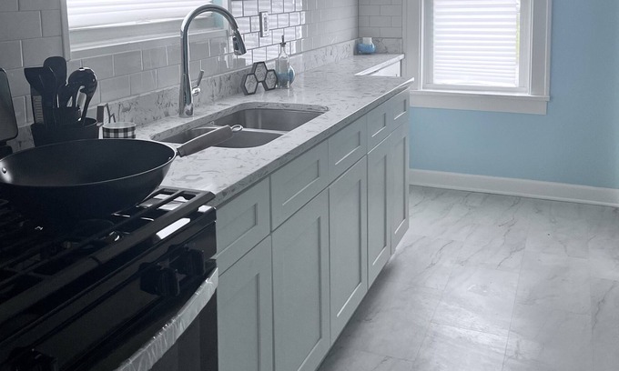 Gary House | The Bungalow is our newly remodeled Cottage, nestled in North West Indiana.