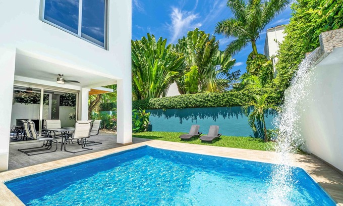 Cancun Villa | The Castle II - Modern Villa with Private Pool at a Safe Gated Community