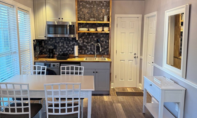 Moultrie Villa | The Charming Villa C, located by the pool, is an ideal getaway.