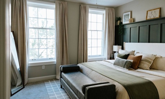 Lancaster Apartment | The Citizen Suite | King Bed, Downtown Lancaster, Stylish