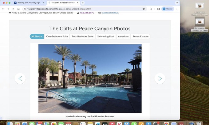 Spring Valley Hotel | The Cliffs at Peace Canyon