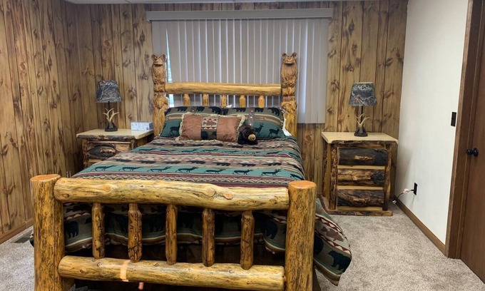 Thermopolis House | The Eagle's Nest is an oilfield building converted into a beautiful house right on the river.