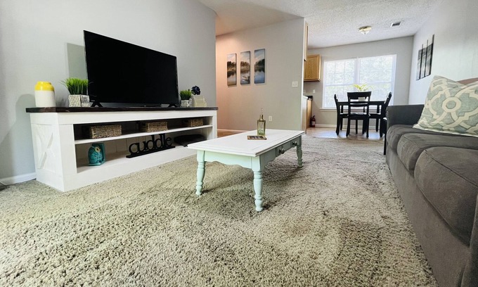 Waresboro Apartment | The Getaway (duplex unit) $1,500 monthly stay