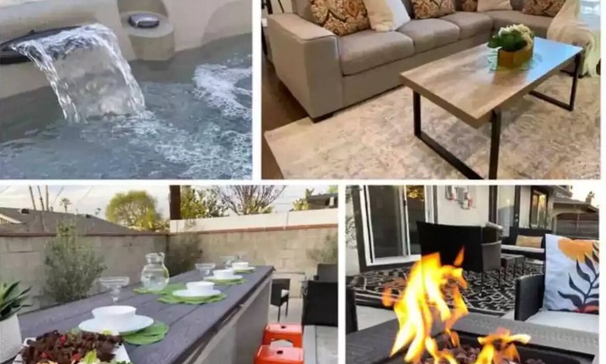 Arlington South House | The Grove Vacation Home | Jacuzzi * Fire Pit * BBQ