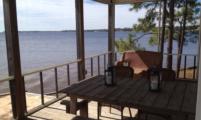 Perdido Beach House | "The Perfect Getaway" w/boat dock & water access in front & in back of house!