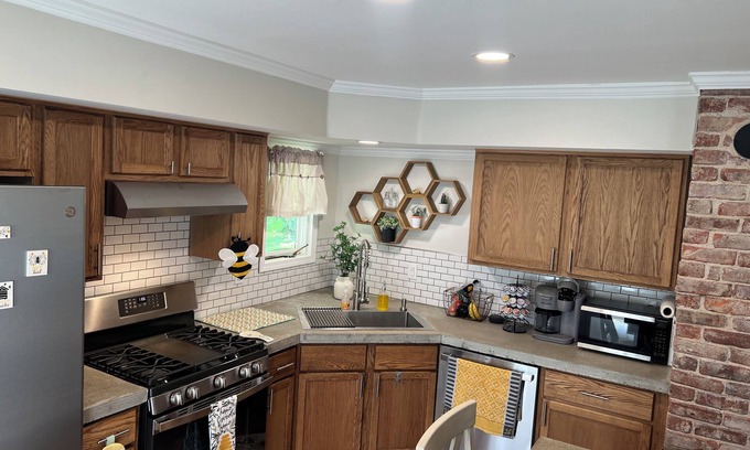 Atchison House | The Raven Haven! Perfect for family, friends or a quiet get away.