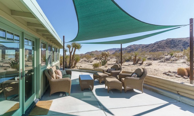 Indian Cove House | The Skelton House with views of Indian Cove, JTNP