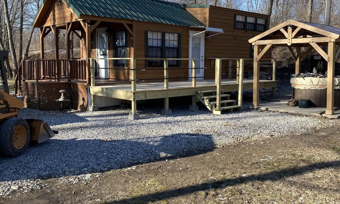 Logansport Cabin | This cabin for adults with a sense of adventure . Romantic setting for adults !