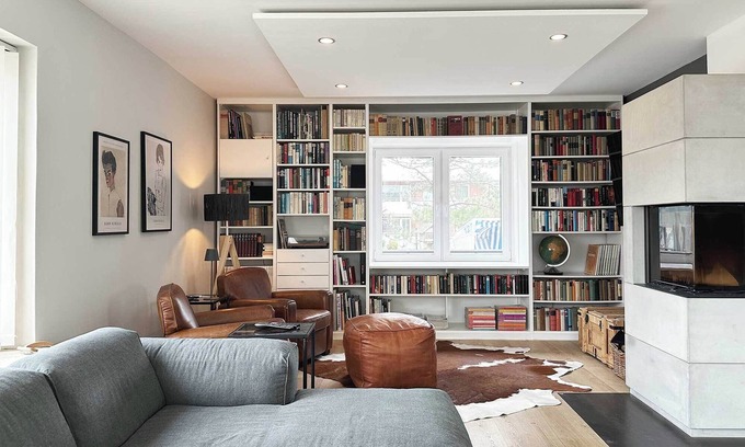 Wittduen Apartment | TIDE4 Amrum No. 8 - dog-friendly with fireplace and garden, 1 min to the sea.