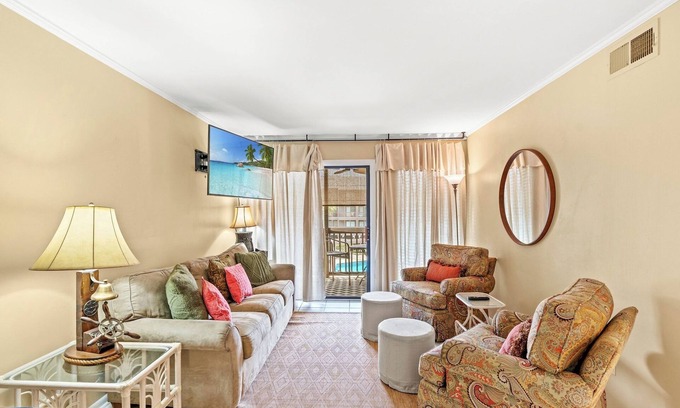 Ocean Drive Apartment | Tilghman 247 -3BR/2.5BA -Outdoor Pool, Hot Tub