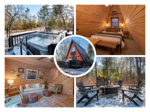 Friendship House | Timber Haven Aframe Cabin - Brand New Hot Tub
