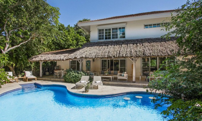 Punta Cana Villa | Tortuga B55: Renovated serene villa near beach w/pool, staff, and golf carts