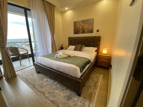 Kilimani Apartment | Tranquil 1BD Apt, Pool, 17th Flr, Walking distance to Yaya