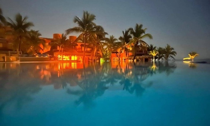 Barra de Potosi Villa | Tranquil Beachfront Villa with Breathtaking Ocean Views, Sunsets & Infinity Pool