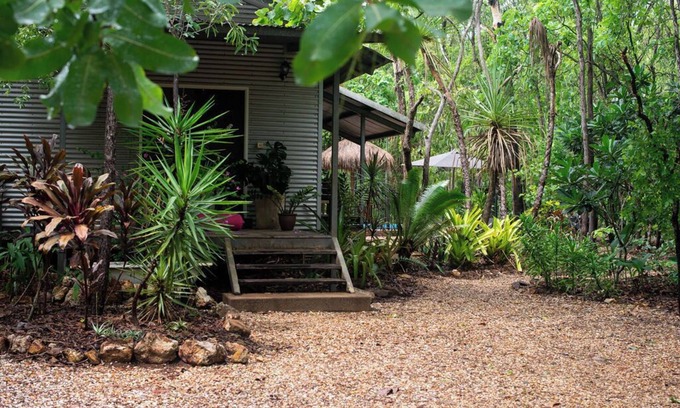 Wagait Beach House | Tranquil bush paradise retreat, architecturally designed for tropics with pool