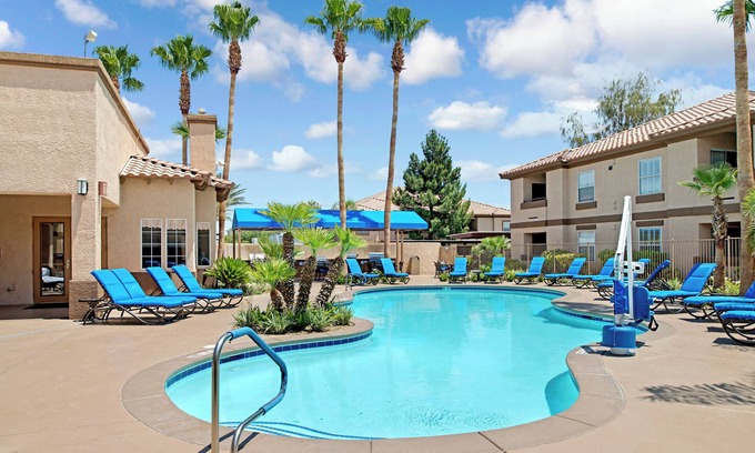 Las Vegas Hotel | Tranquil Suite w/Balcony & Pool Access, Ideal for Relaxation After Vegas Nights