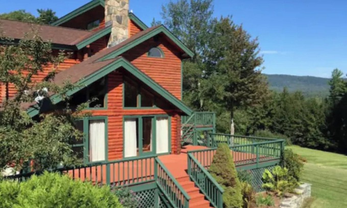 Chester House | Tranquility awaits for your stay at our cherished log home on 6 secluded acres.