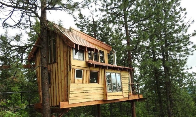 Rathdrum Cabin | TreeHouse at Hauser Lake Idaho
