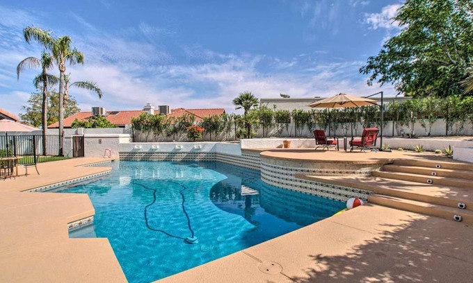 Paradise Valley Village House | Trendy Phoenix Home w/ Pool - Walk to Lookout Mtn!