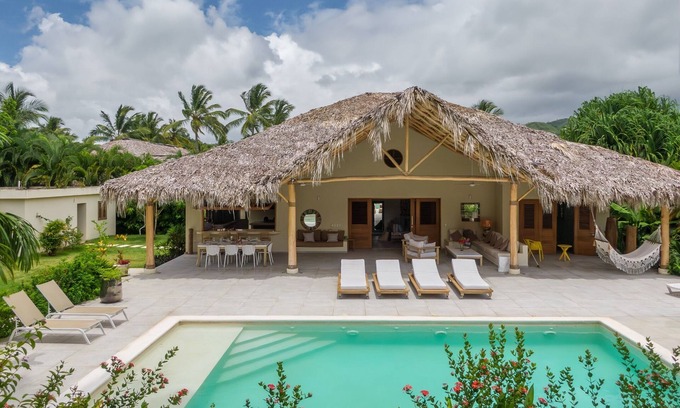 Las Terrenas Villa | Tropical Getaway Villa in beach front gated community - Coson Beach