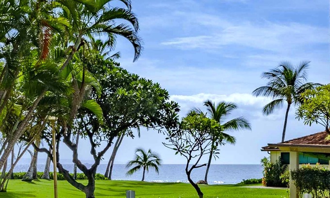 Downtown Lahaina House | Tropical Oasis, Oceanview, new remodel, 3 bed, 3 bath, w AC, pool.