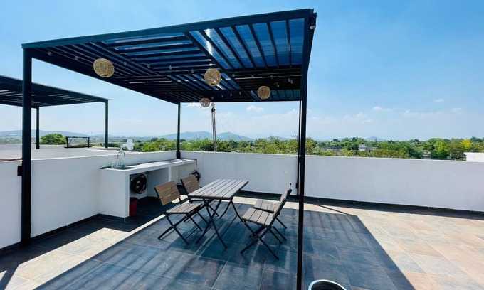 Xochitepec Apartment | TU Depa Makech Bohemio Roof y Alberca