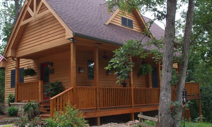 Monteagle Cabin | Tucked Inn is a cozy cabin located in Monteagle, Tennessee.