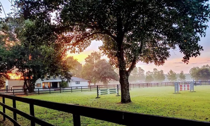 Aiken Apartment | Unique in-law suite on Horse Farm