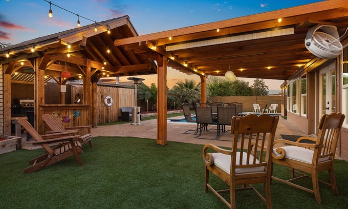 North Mountain House | Unique Oasis: Large Pool & Spa