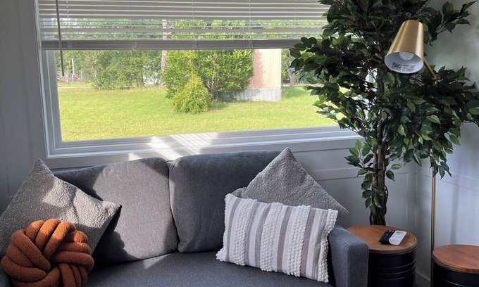 Hartsville Apartment | Unique tiny home experience in a park with several!